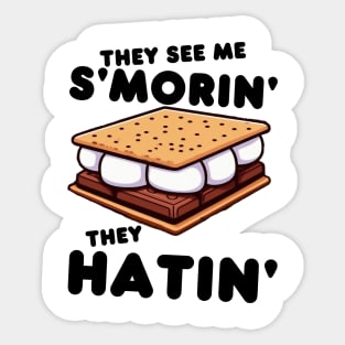 Funny S'mores Sticker